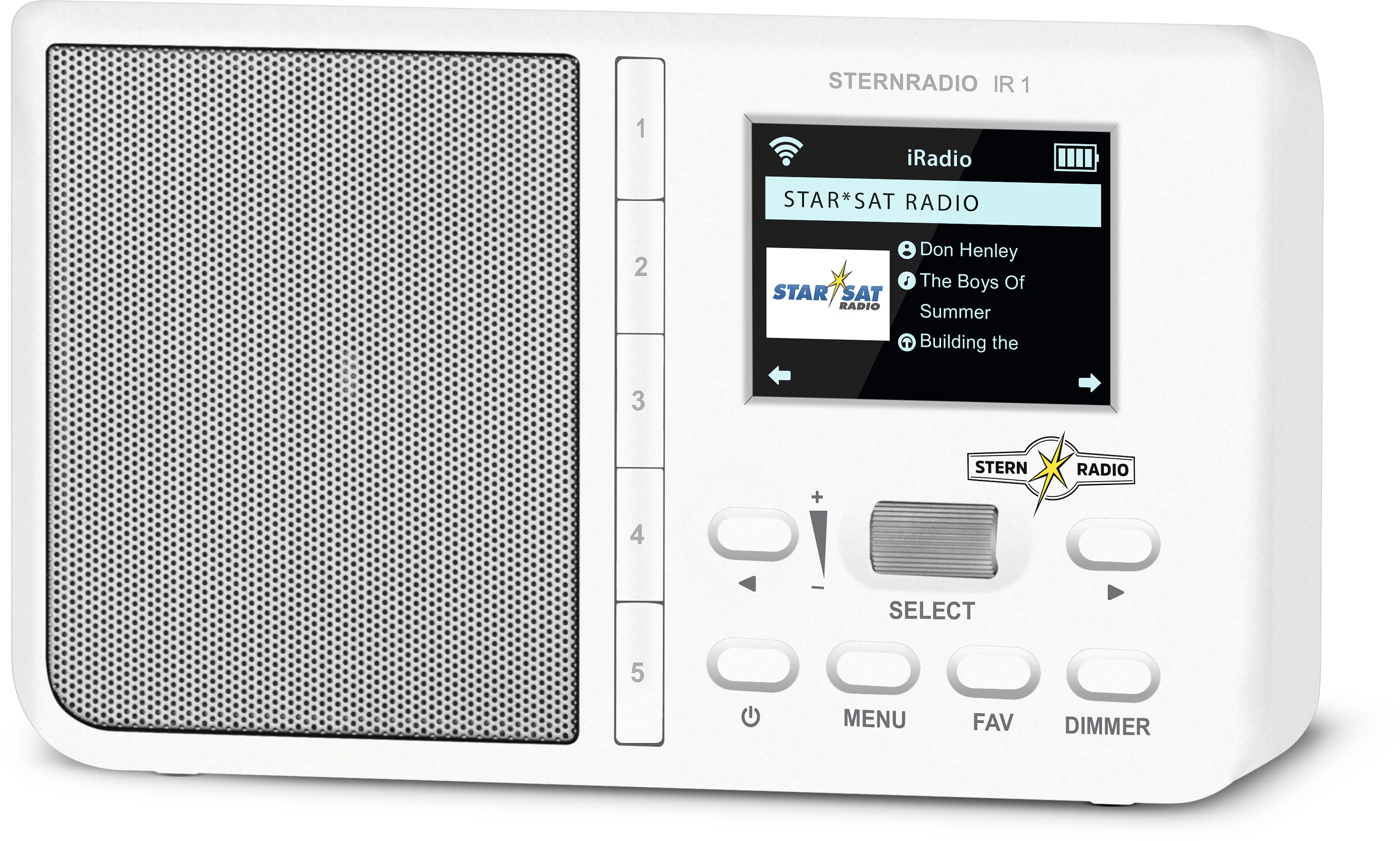 STERNRADIO IR 2 (B-Ware) Schräg, Links