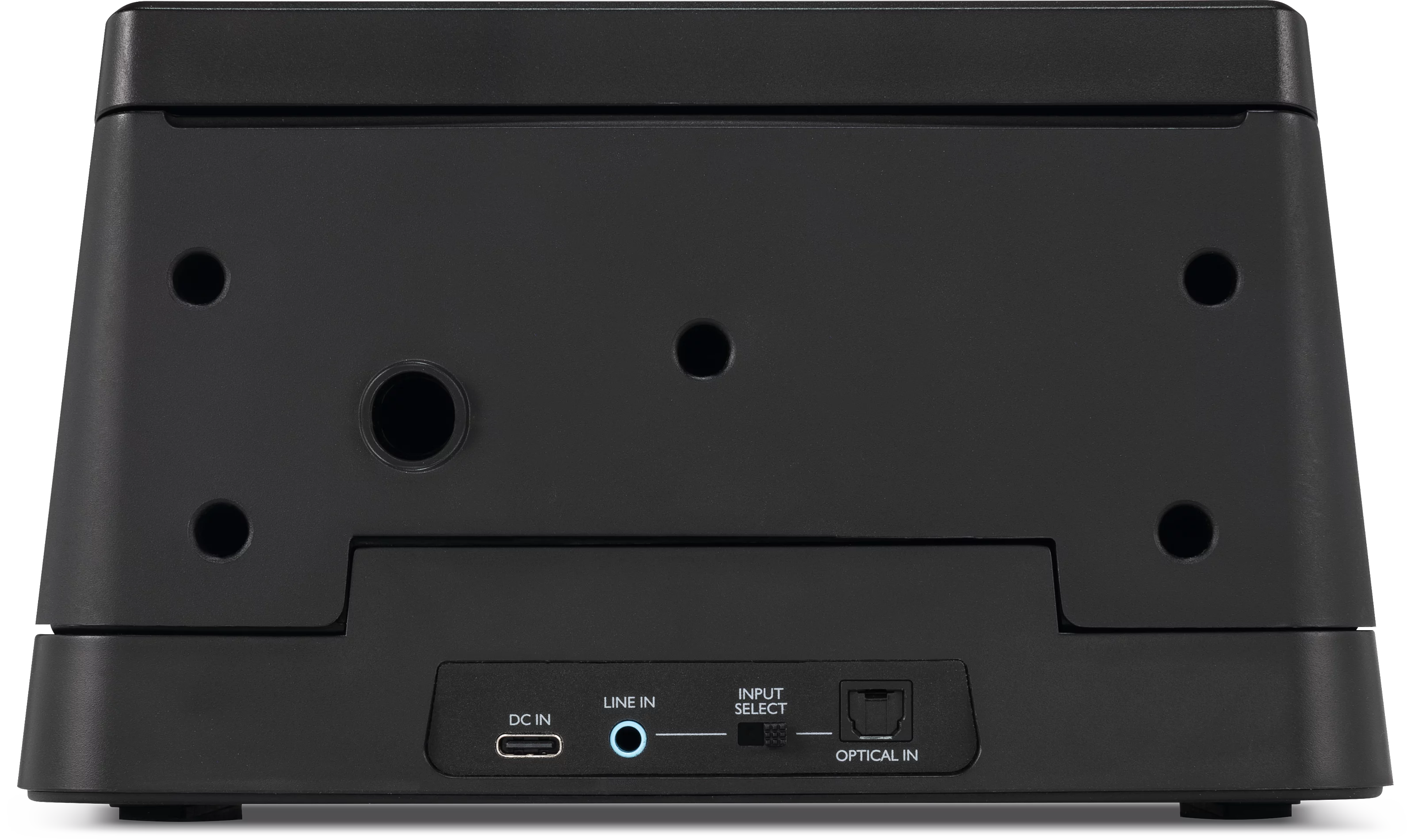 ISIBOX 1, black Frontal, Rück