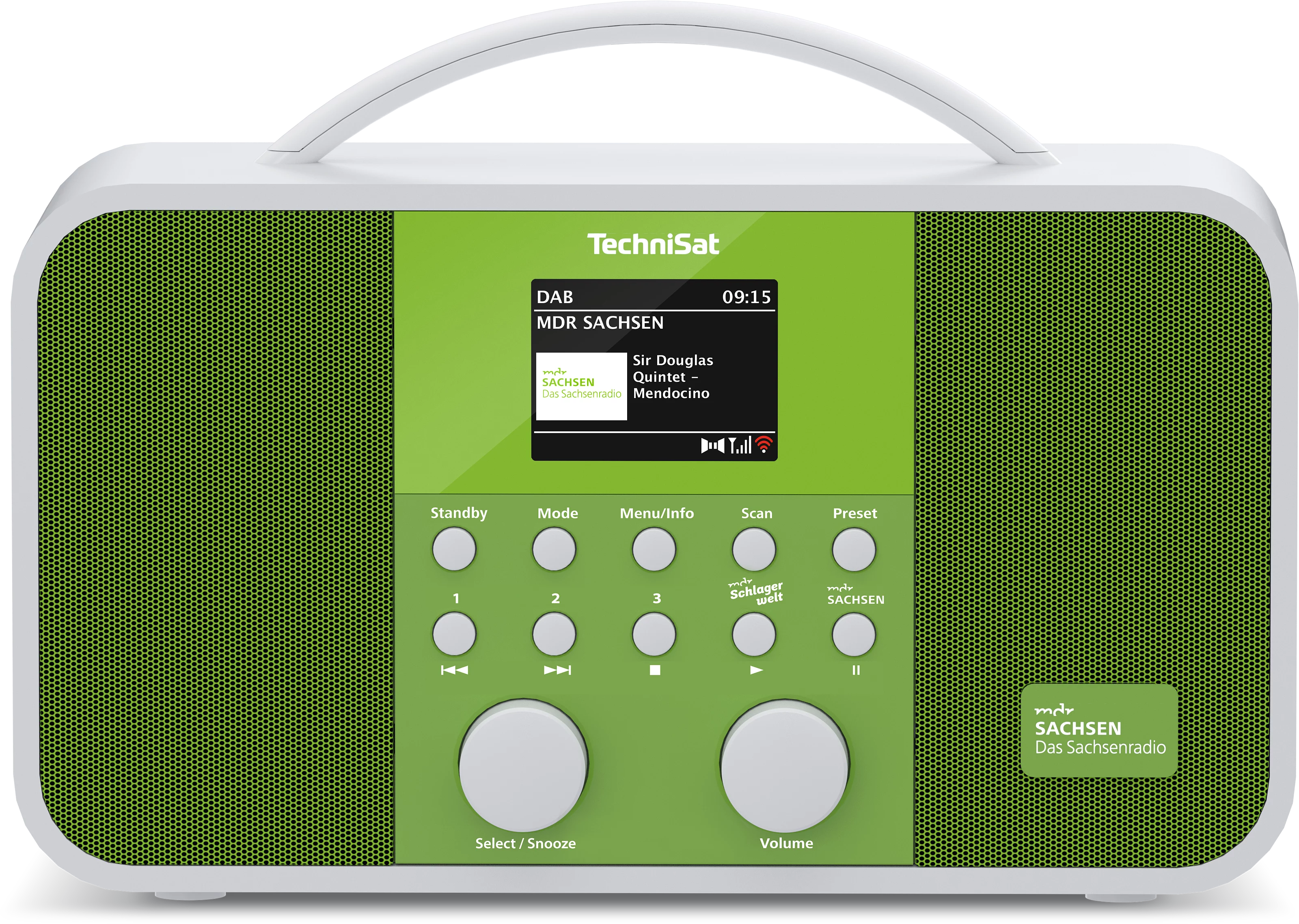TECHNIRADIO 5 IR BT MDR Sachsen Edition Frontal, Front