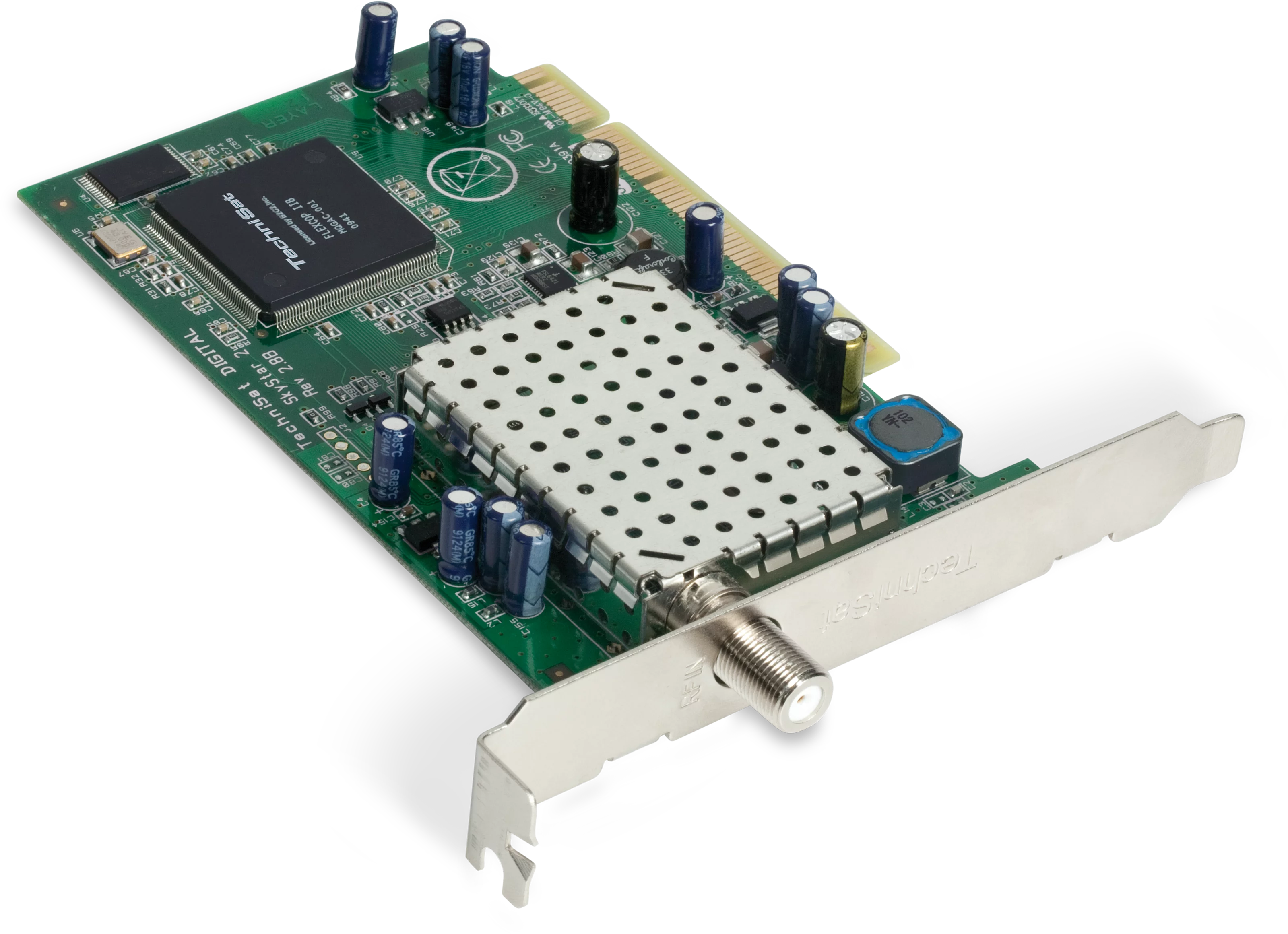 SKYSTAR 2 TV PCI mit Fernbedien-Set Schräg, Rechts