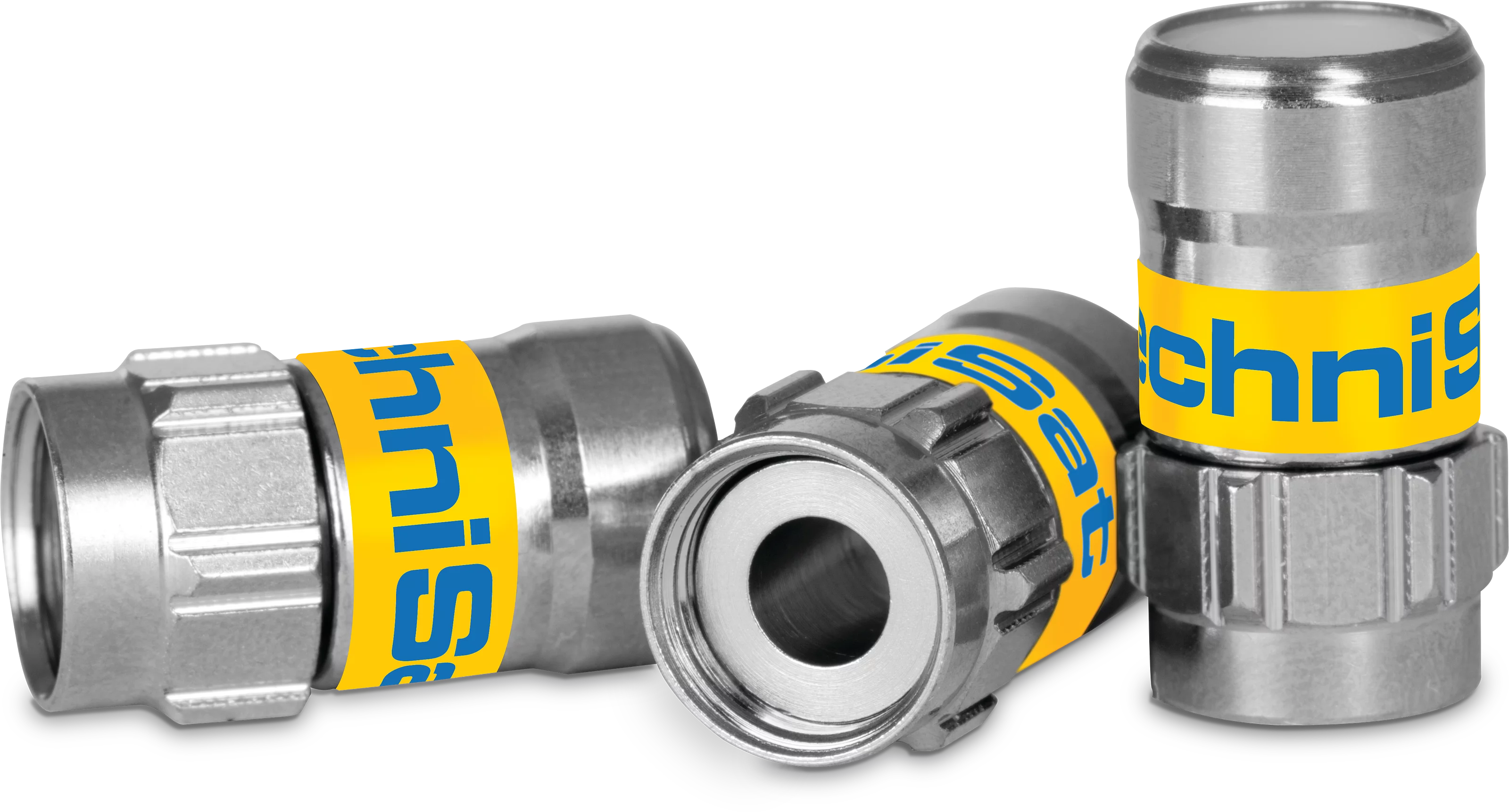 F connector Self-Install™ 4.9, 10-pack blister Frontal, Front