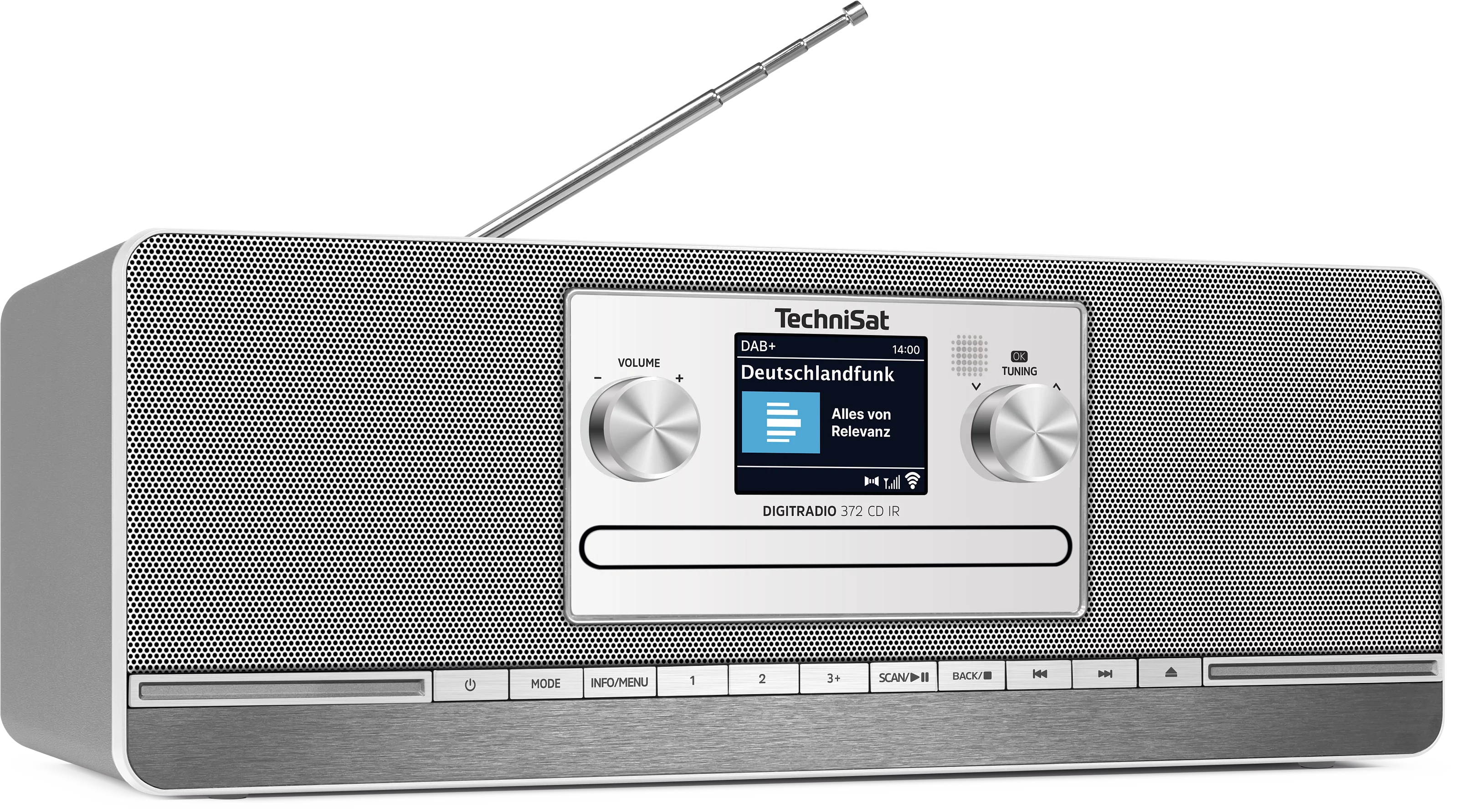 DIGITRADIO 372 CD IR Schräg, Rechts