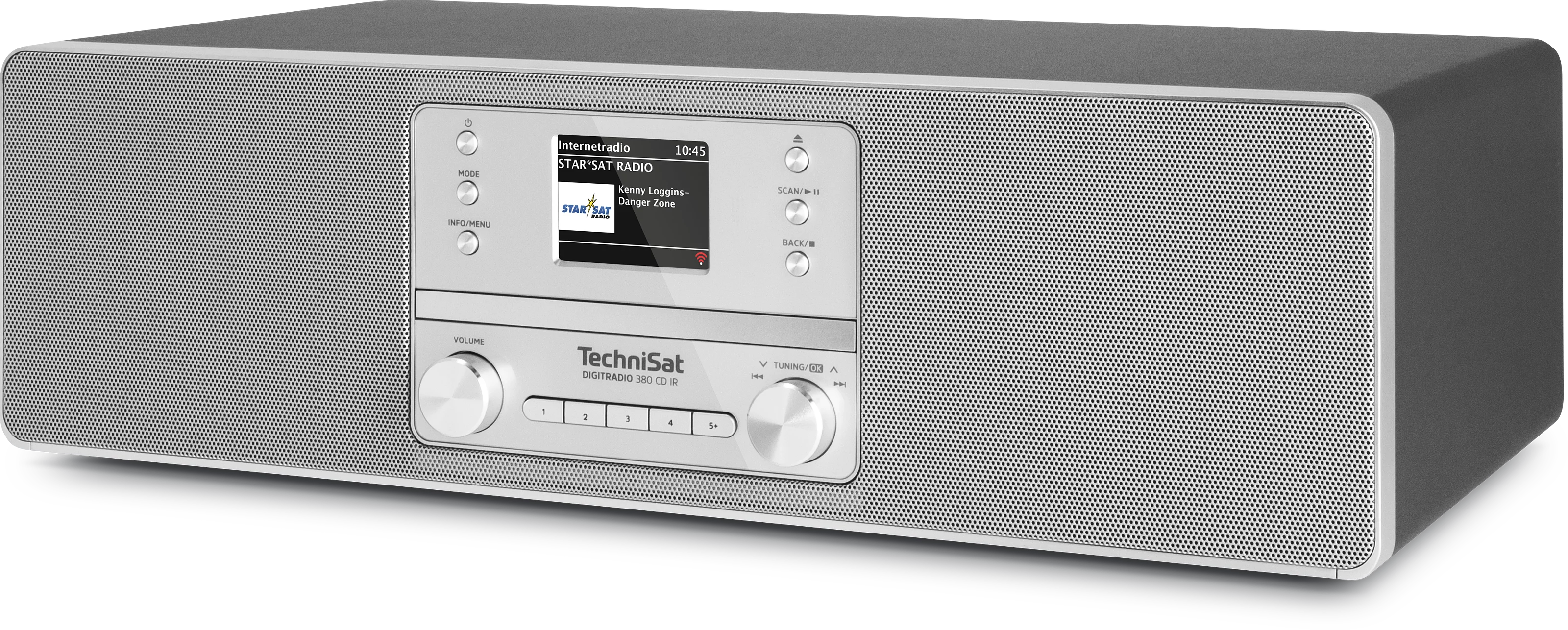 DIGITRADIO 380 CD IR Schräg, Links