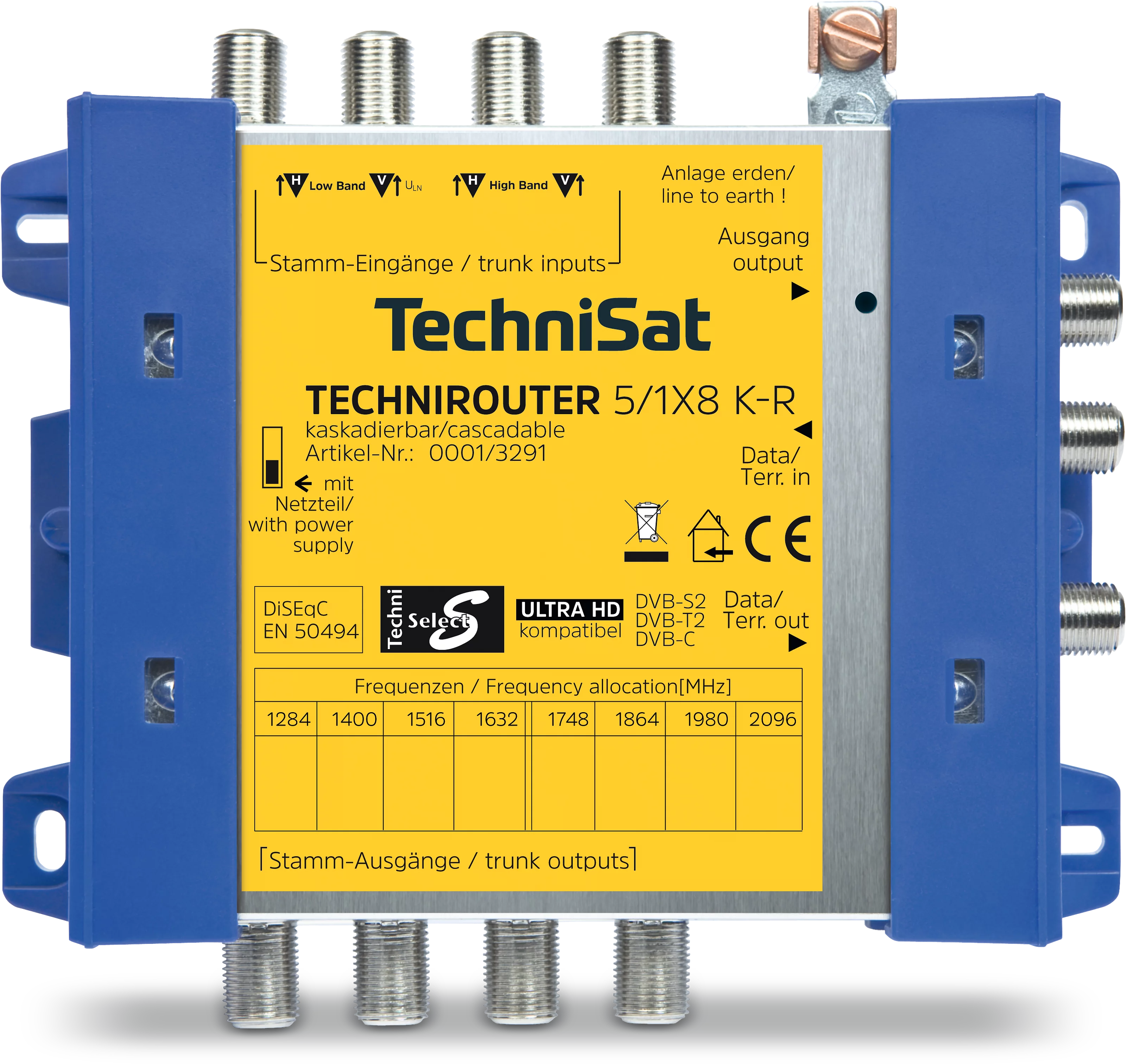 TECHNIROUTER 5/1x8 K-R