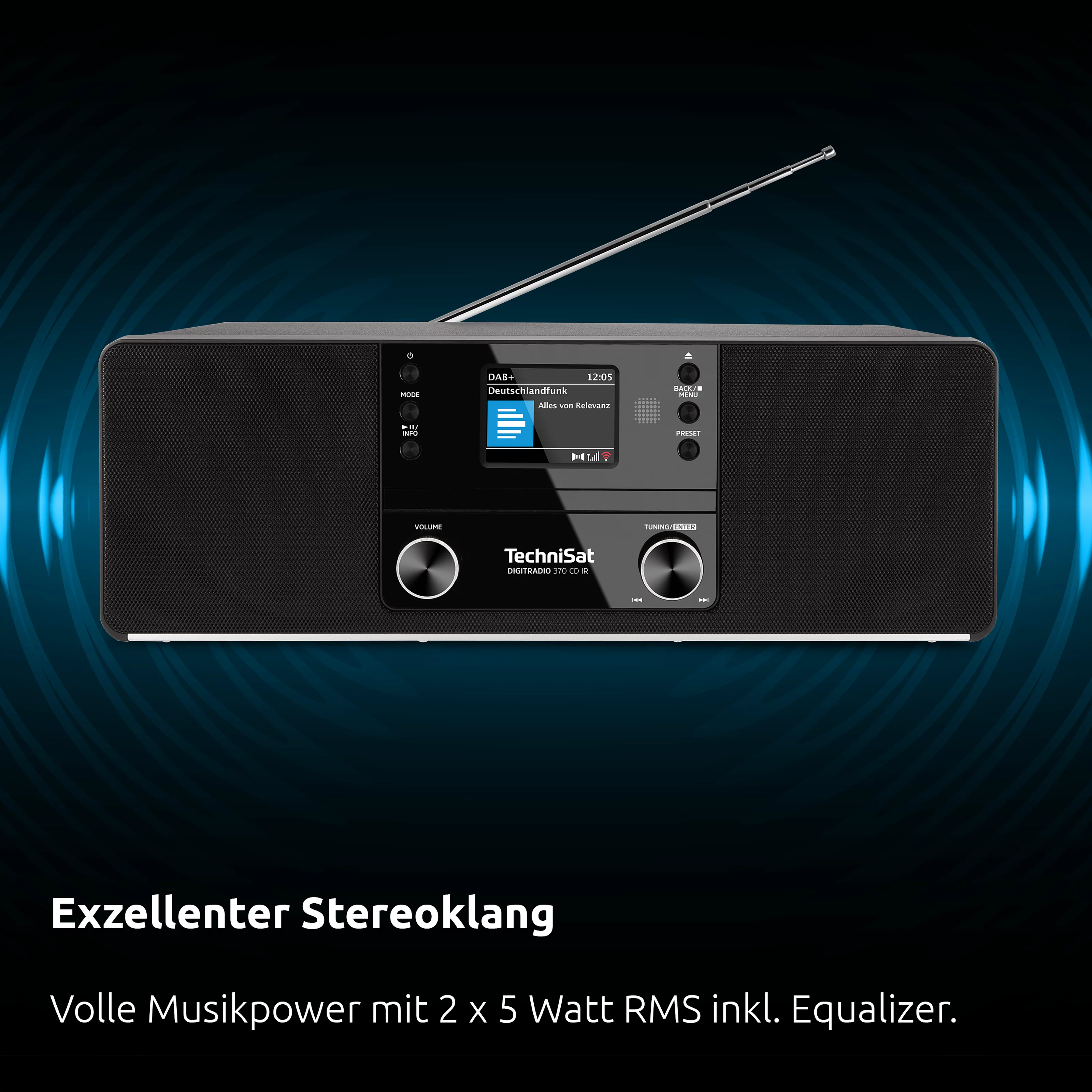 DIGITRADIO 370 CD IR (refurbished)
