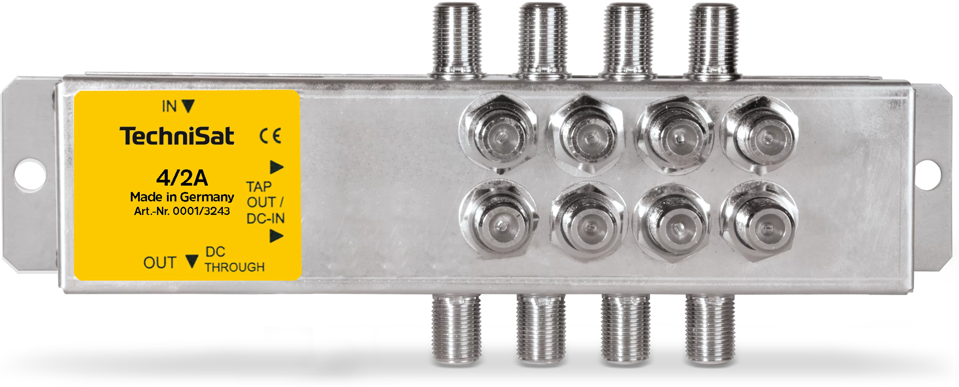 Active 2-way tap 4/2A Frontal, Front