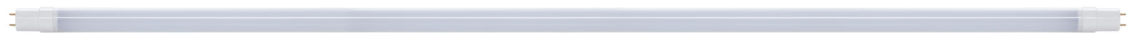 TECHNILUX Tube 120 cm, 18 W, milky Frontal, Front