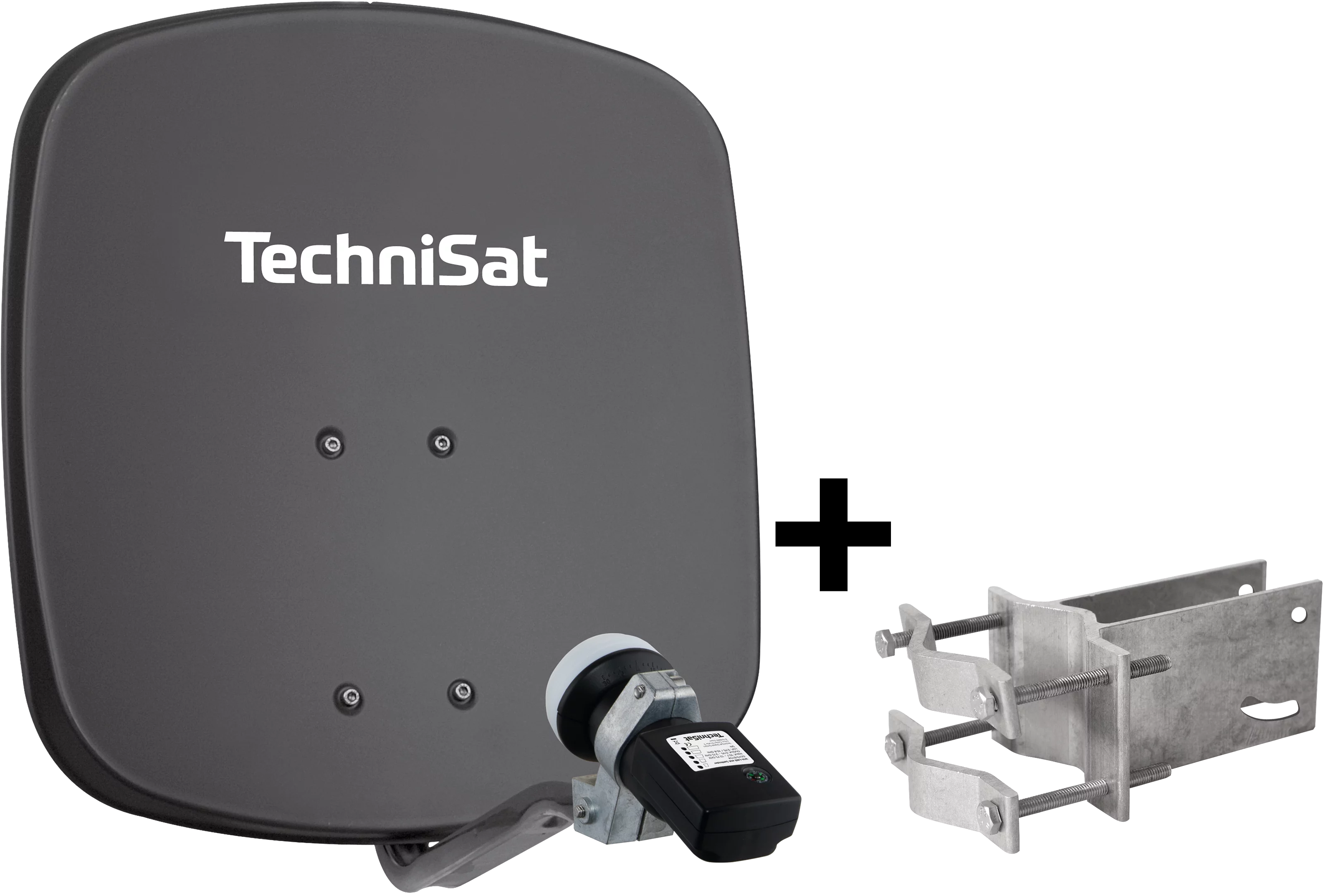 DIGIDISH 45, Satfinder V/H-LNB, A-R-F Frontal, Front