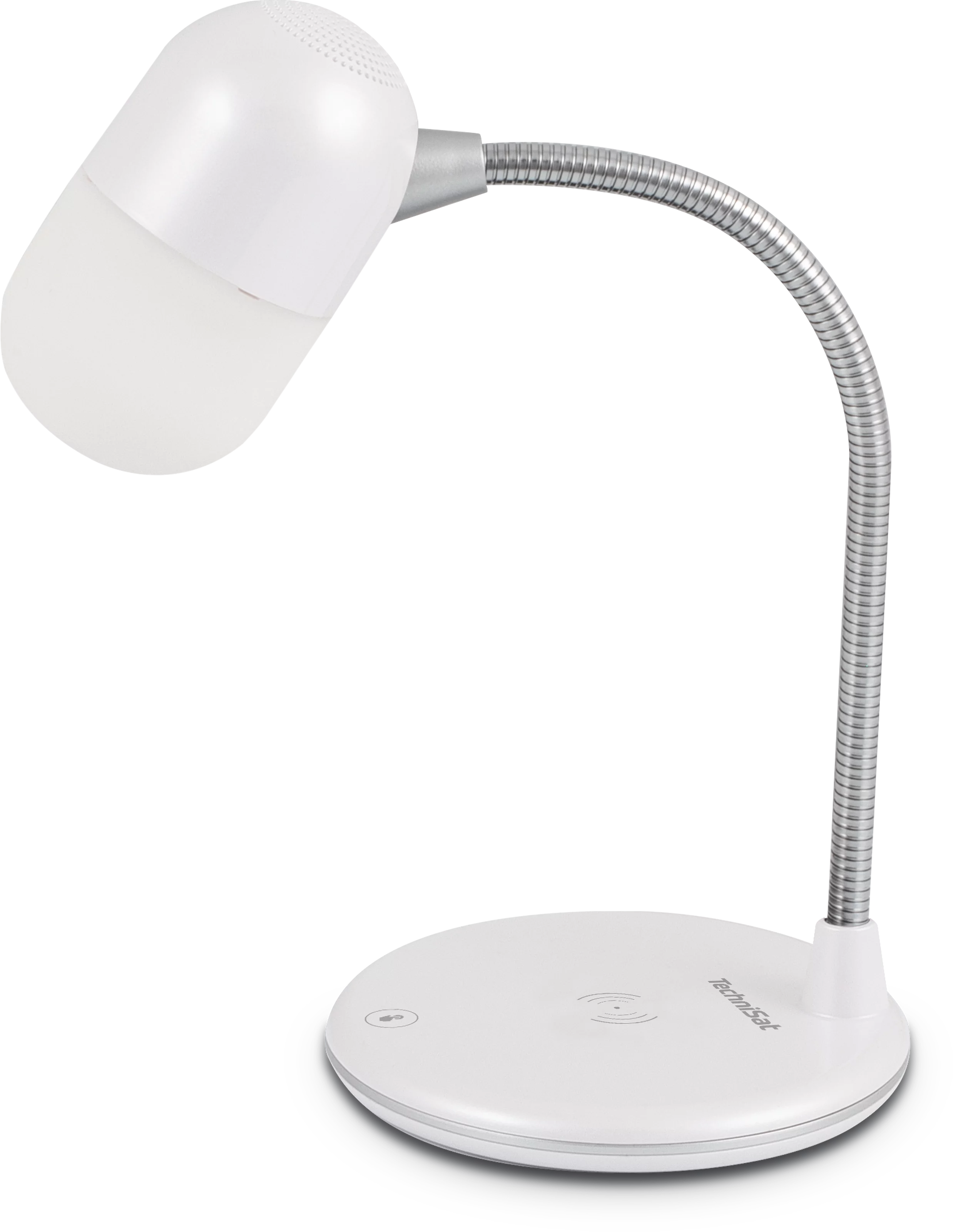 VIOLA - Tischlampe, weiß Schräg, Links