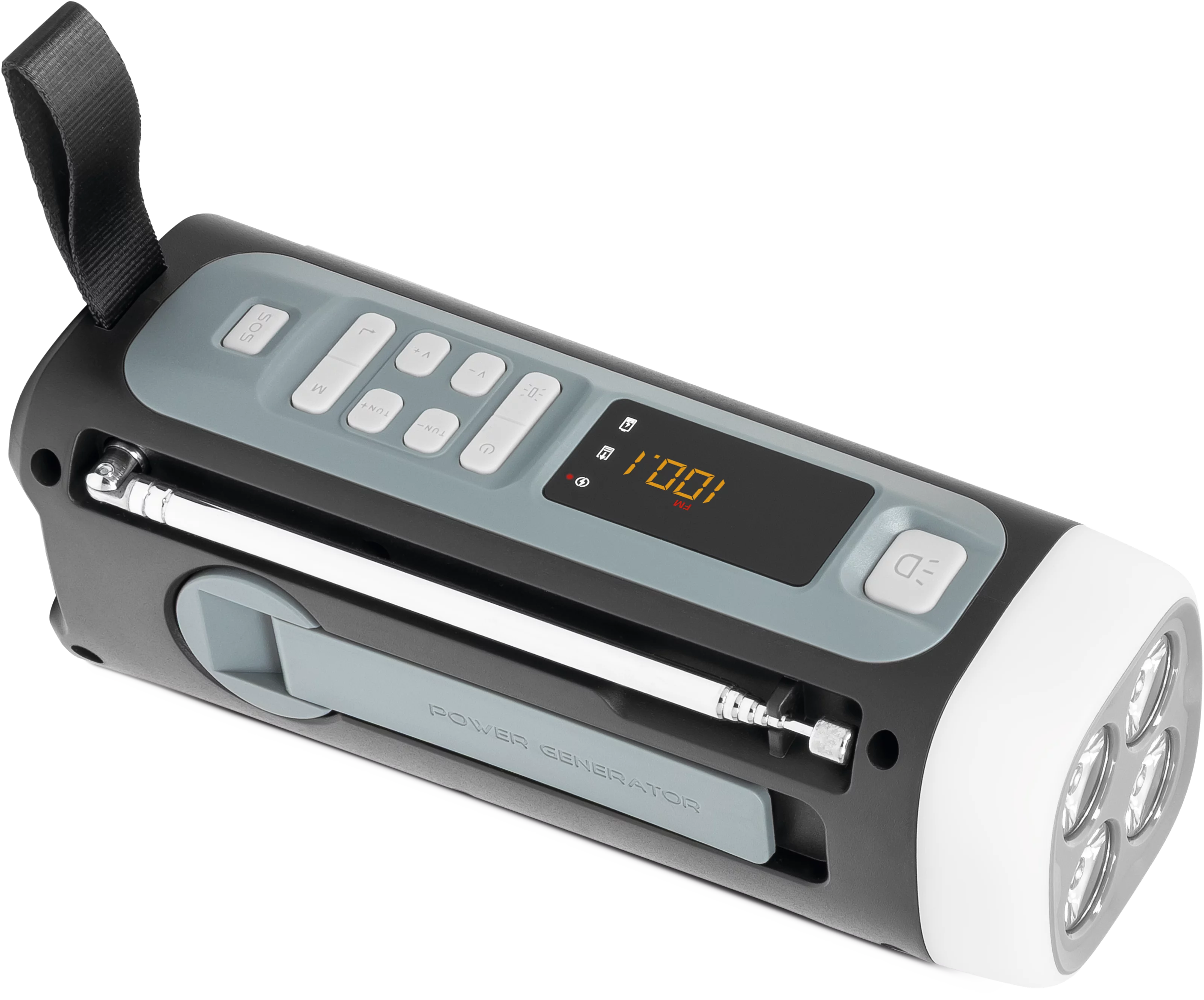 VIOLA Kurbelradio Frontal, Front