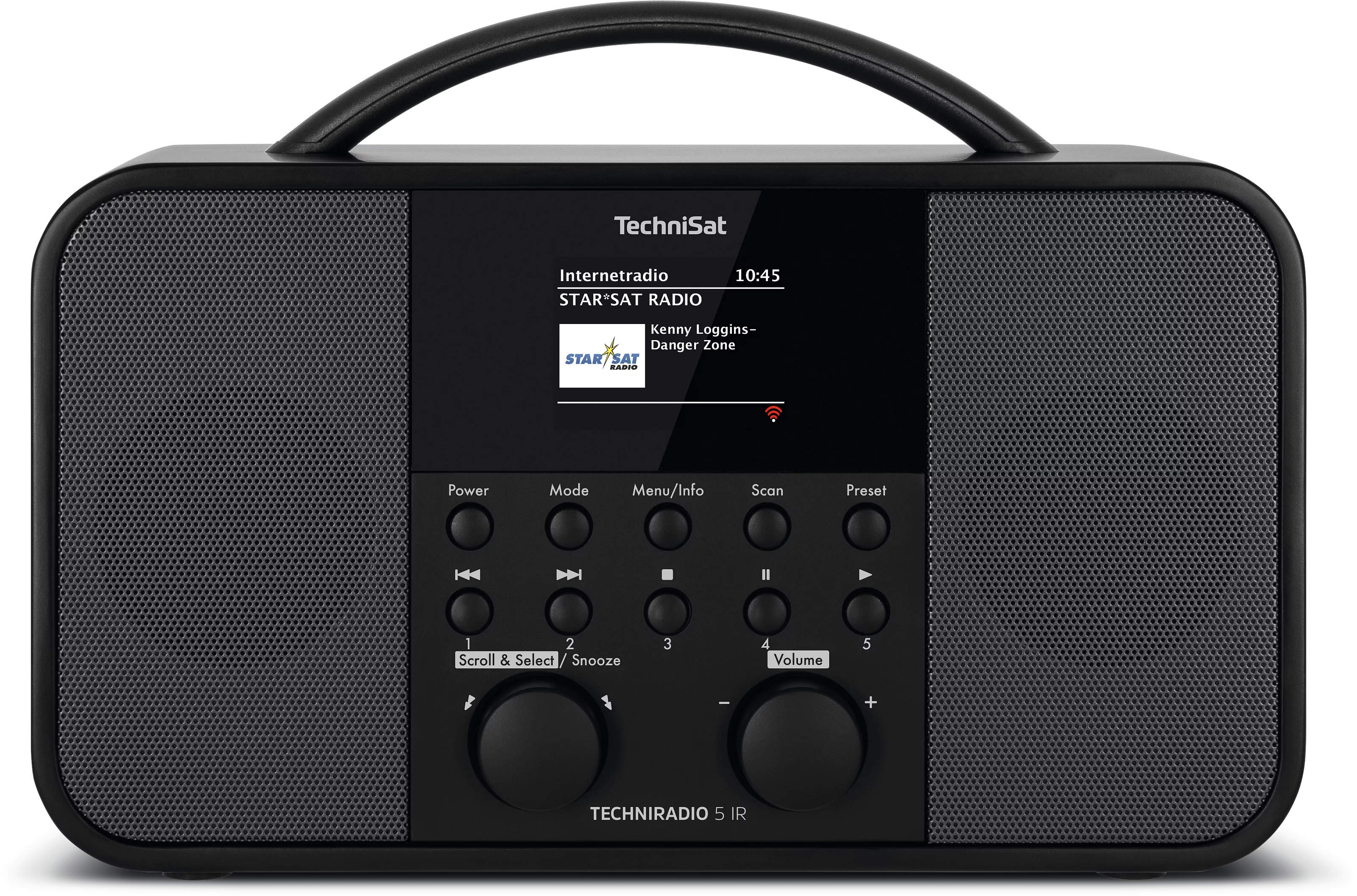 TECHNIRADIO 5 IR Frontal, Front