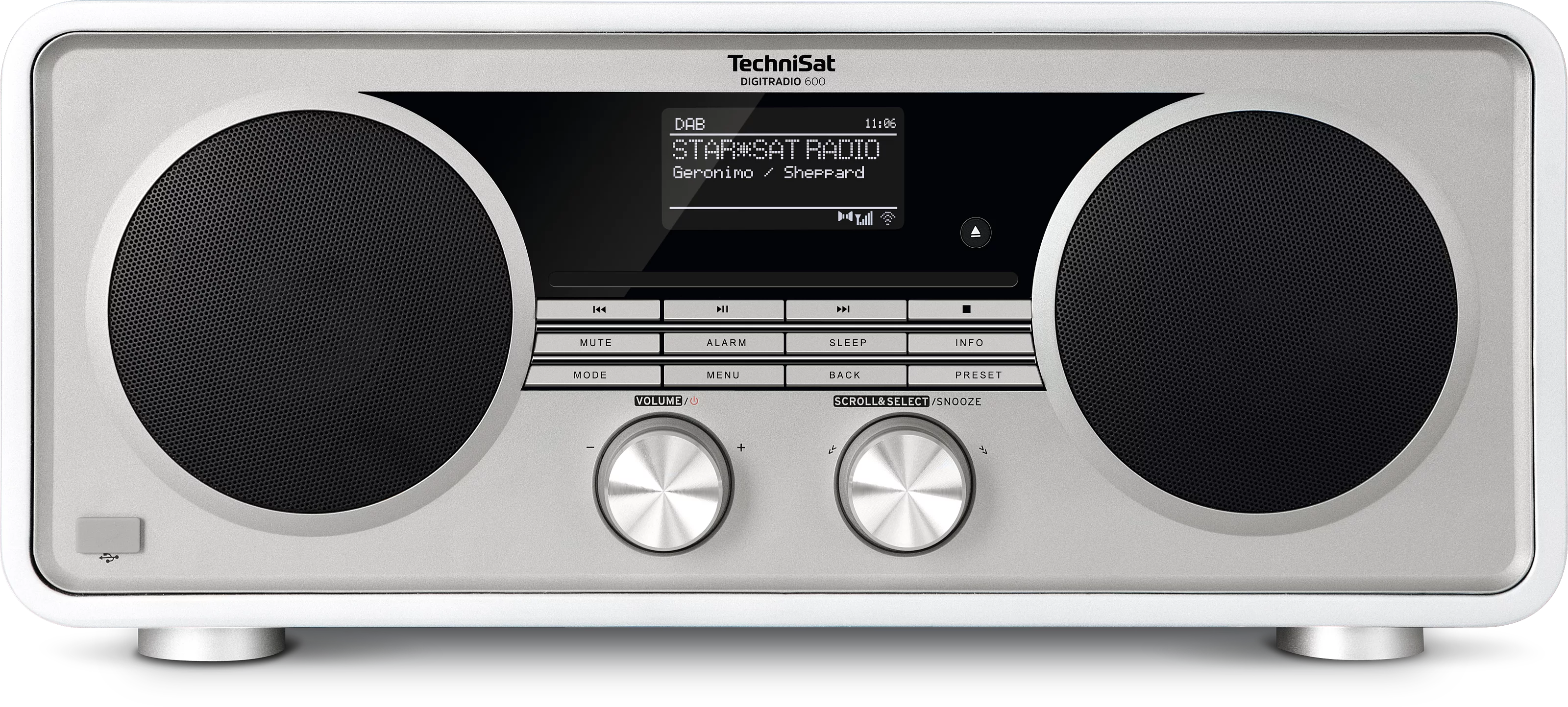 DIGITRADIO 600 Frontal, Front