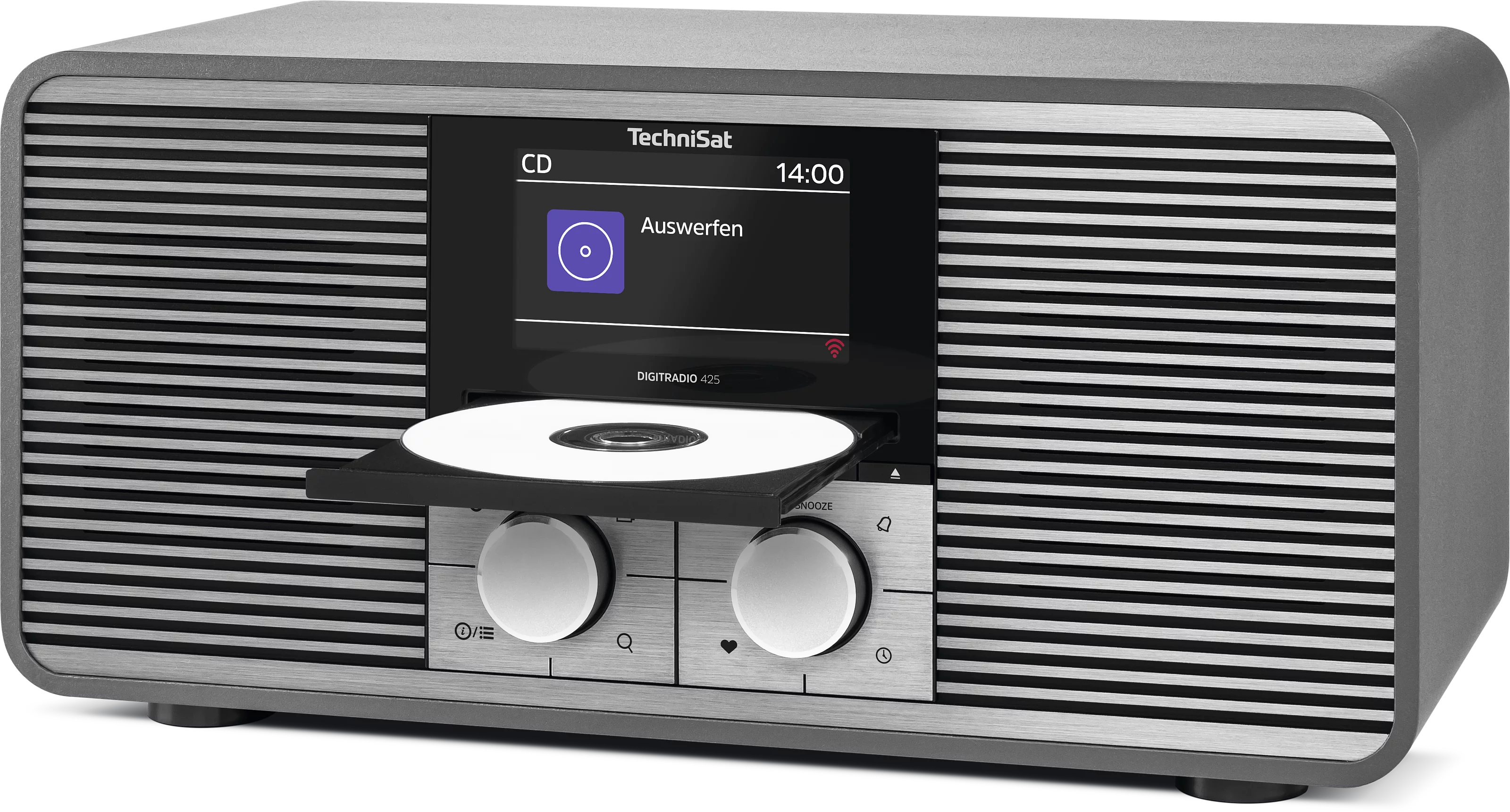 DIGITRADIO 425, anthracite Schräg, Links