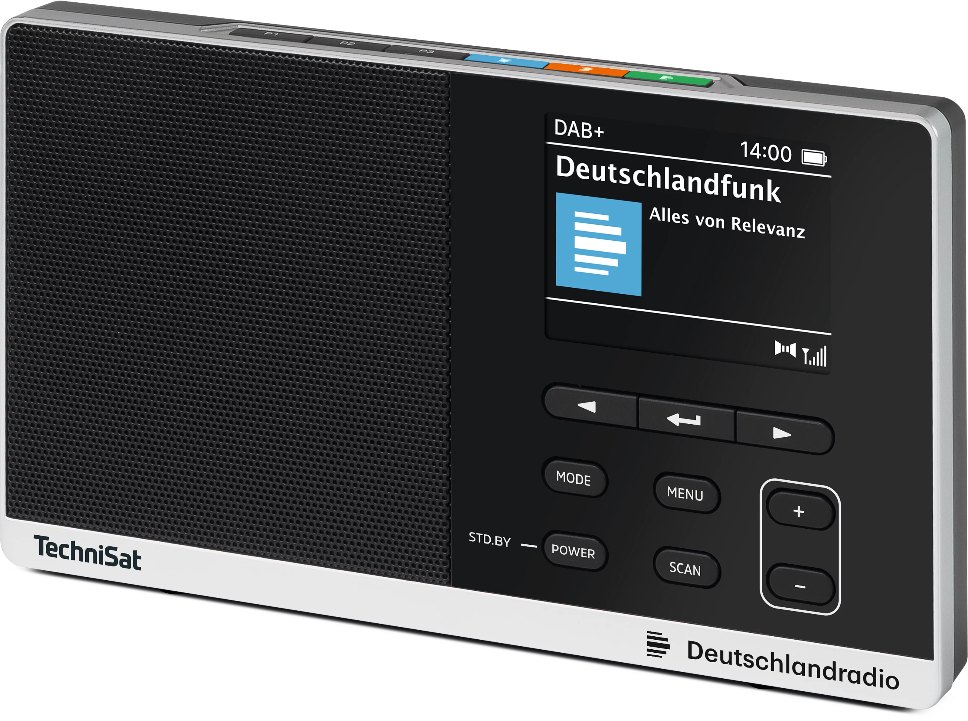 DIGITRADIO 215 ASA Deutschlandradio Edition Schräg, Links