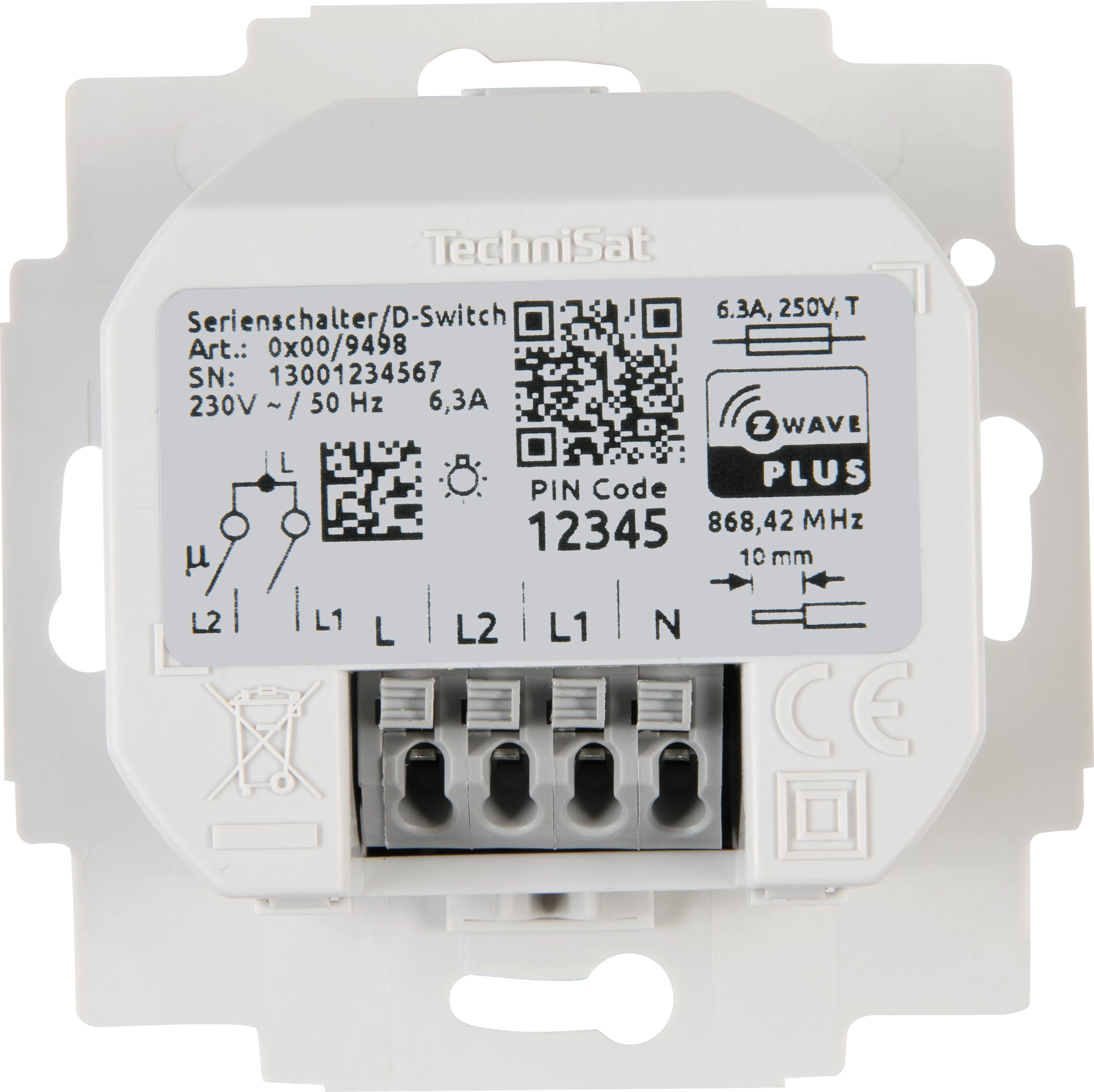Two-way switch, BJ Frontal, Rück