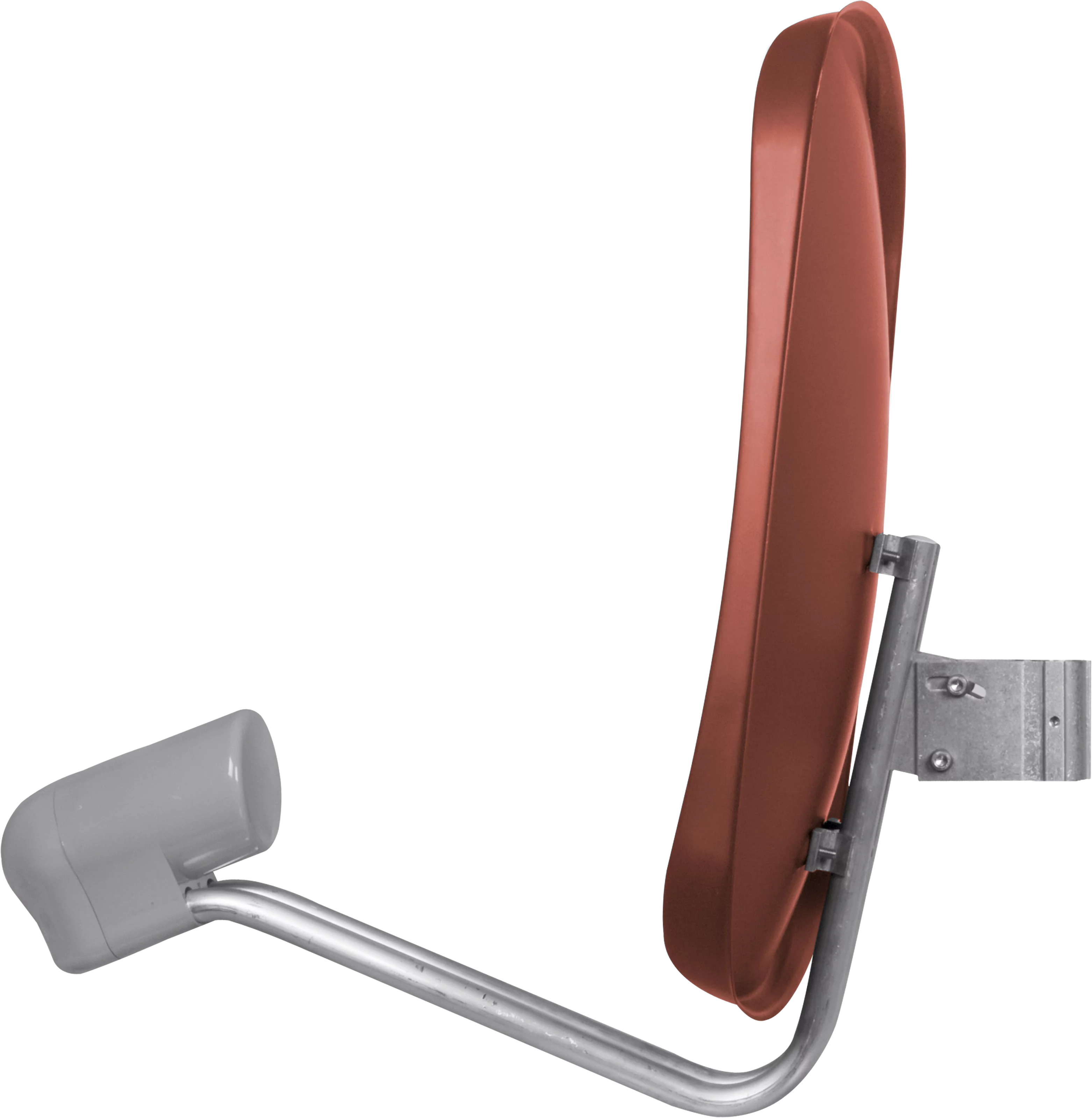 SATMAN 45, UNYSAT Twin-LNB Frontal, Rechts