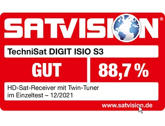SATVISION 12/2021 - Testnote: gut (88,7%)