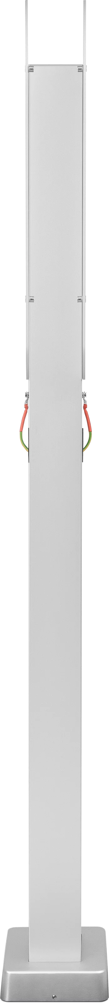 Stand for 2 x wallboxes 1100/2200 with mounting plates Frontal, Links