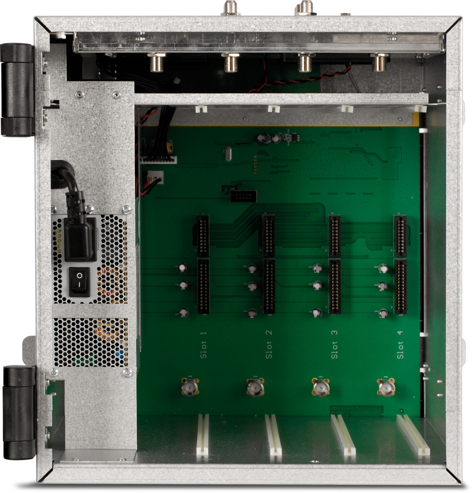 TECHNINET BS4 Light, Basiseinheit für 4 Karten Frontal, Front