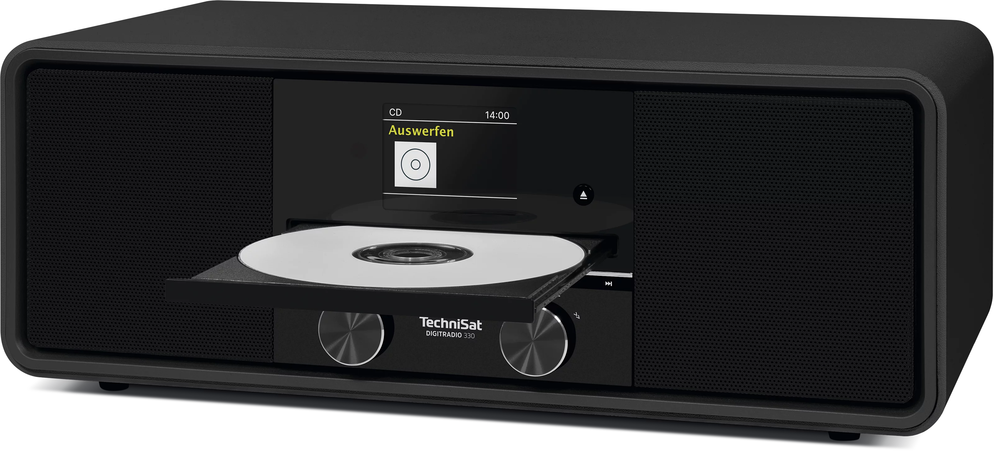 DIGITRADIO 330, black Schräg, Links DIGITRADIO 330, black Schräg, Links