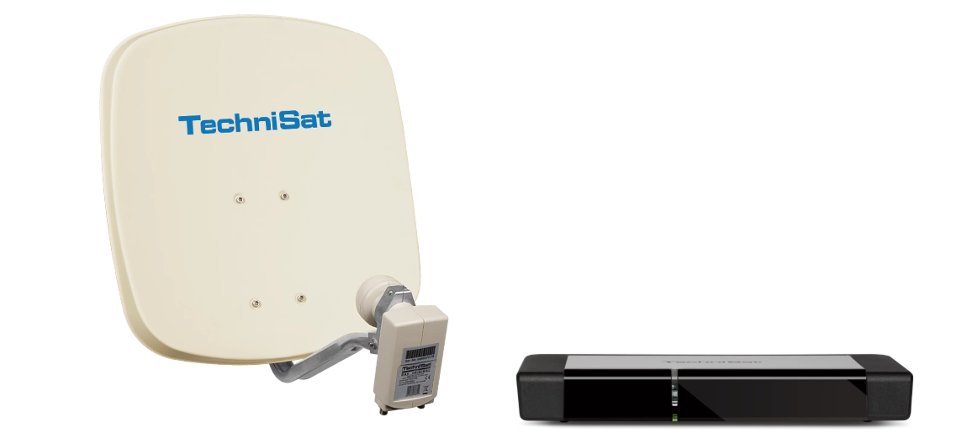 Zweiteilnehmer-Set DIGIDISH 45 (beige) + 1 x TECHNIBOX S1 Frontal, Front