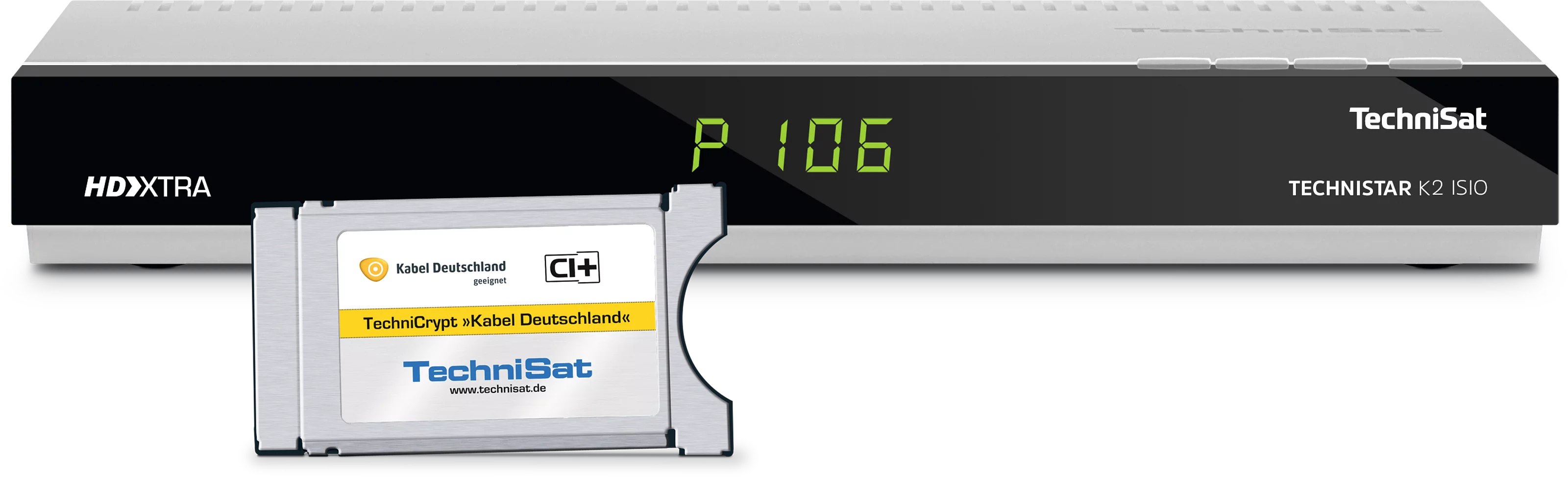 TECHNISTAR K2 ISIO KDG, inkl. Kabel Deutschland Modul Frontal, Front
