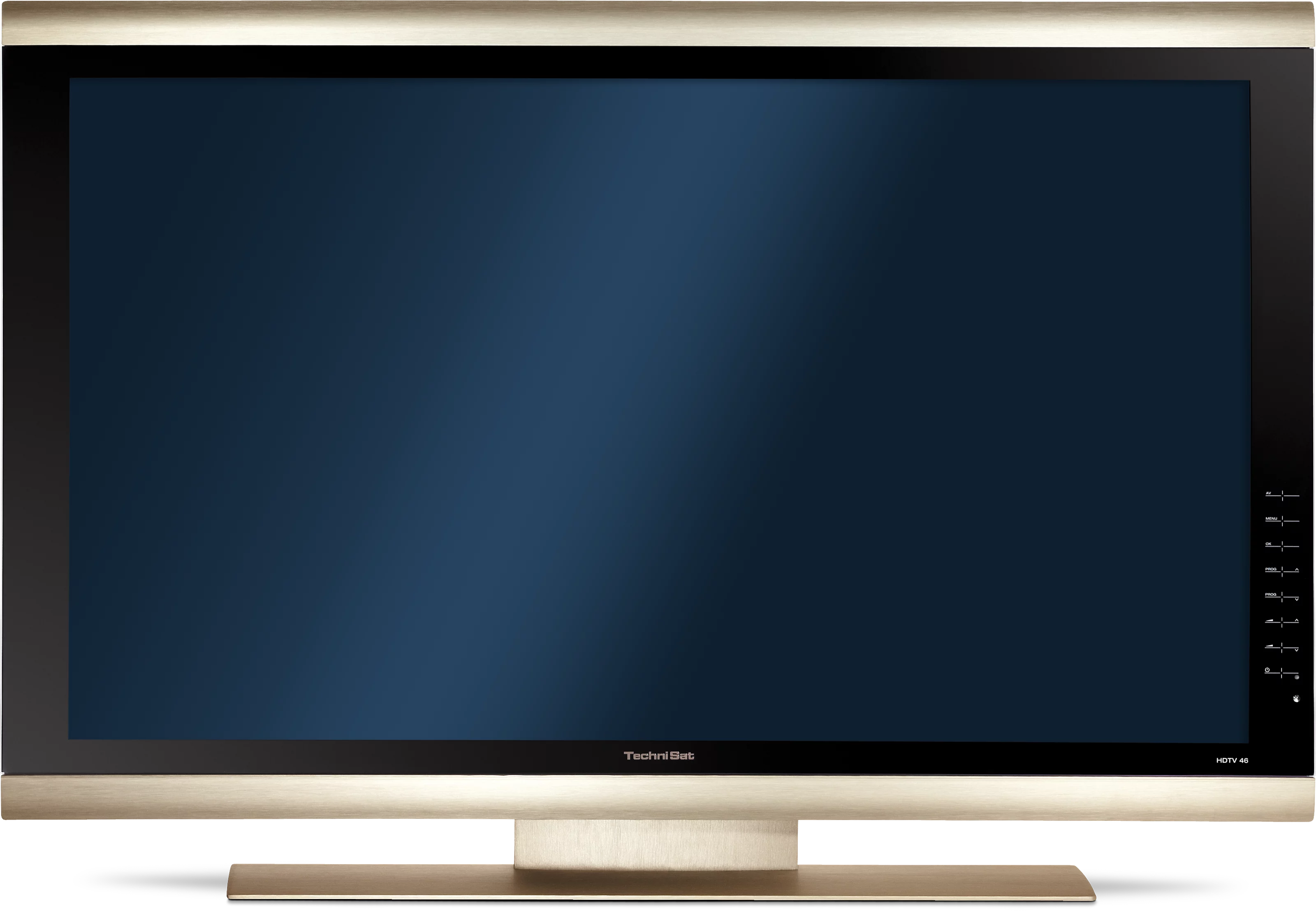 HDTV 46, platino anodizzato, Full HD, 500 GB, pannello di contrasto Frontal, Front