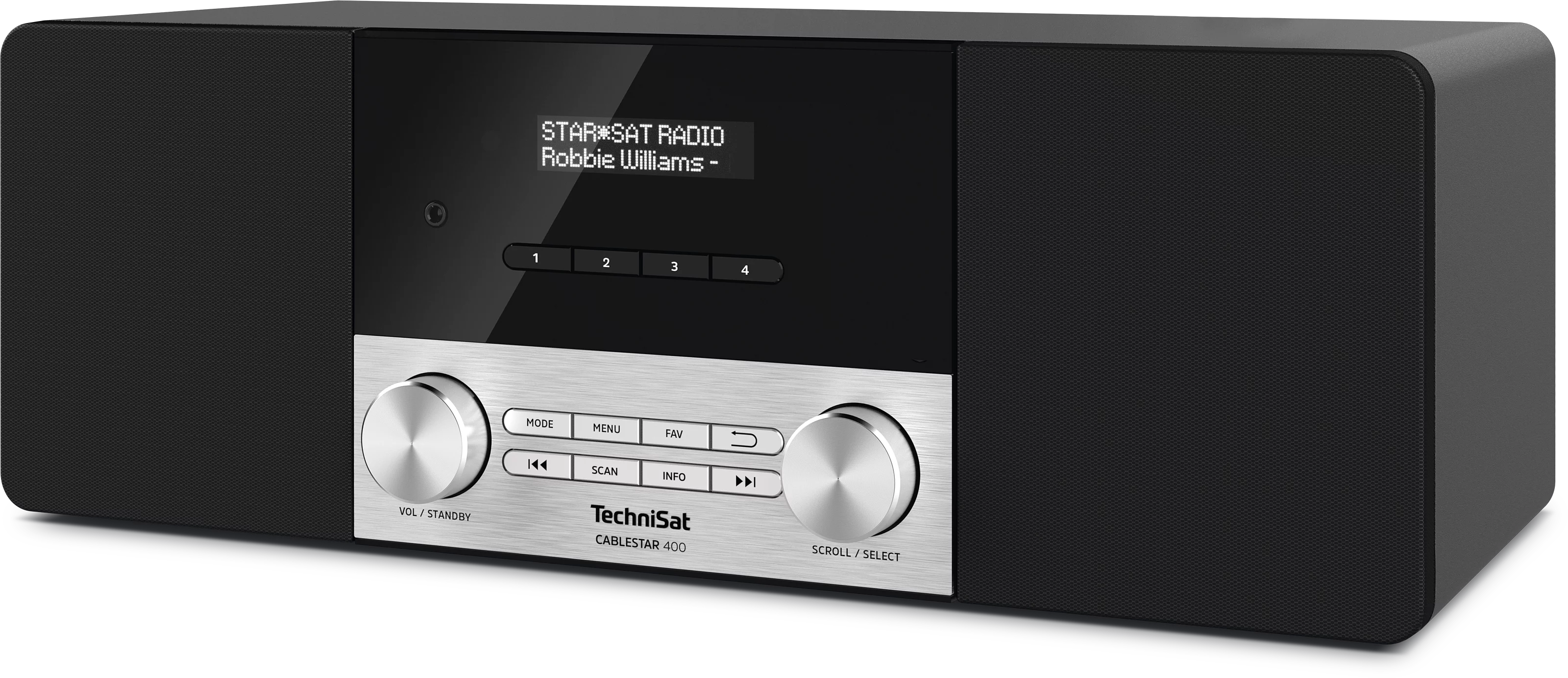 CABLESTAR 400 inkl. Fernbedienung Schräg, Links