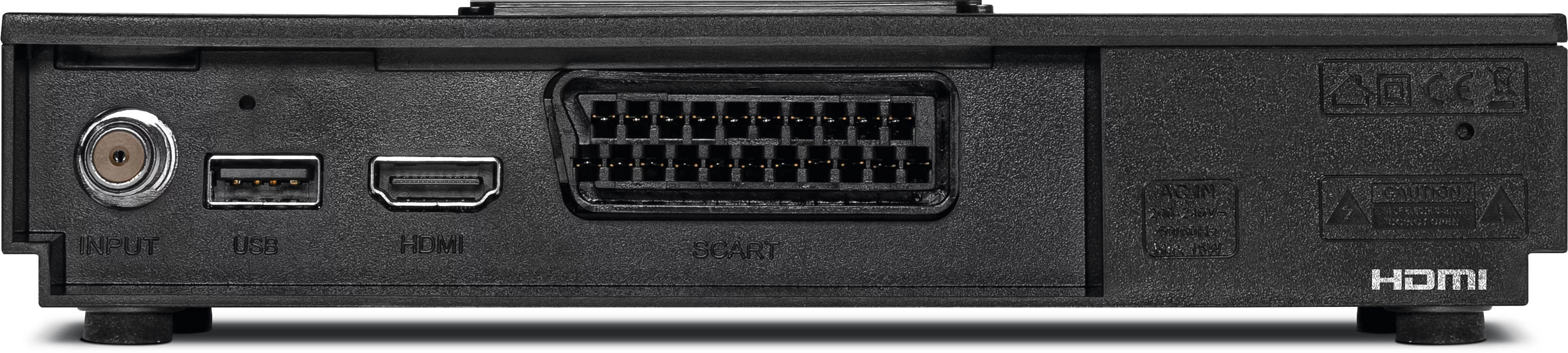 HD-S 223 DVR Frontal, Rück