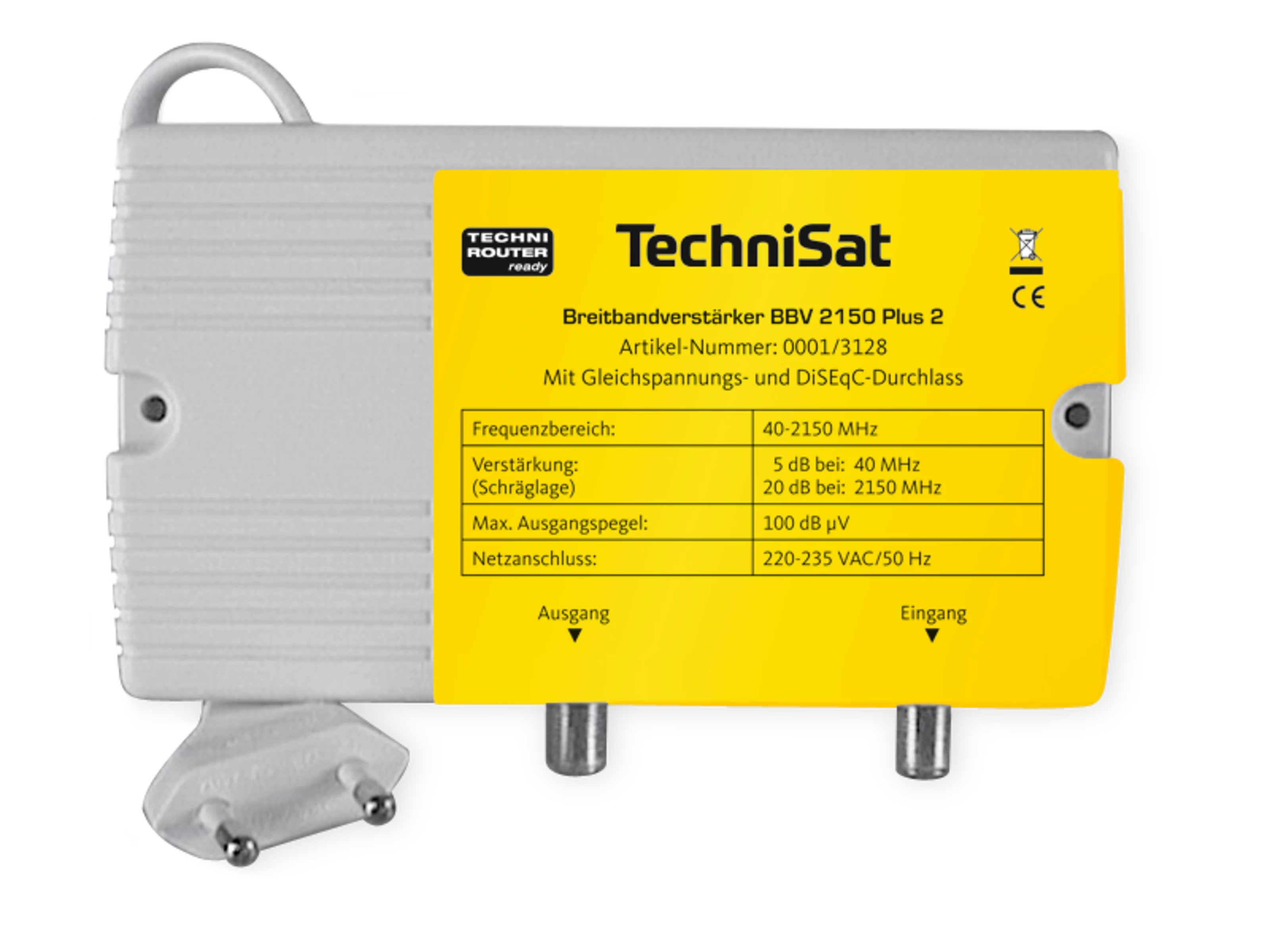 Breitbandverstärker BBV 2150 Plus 2