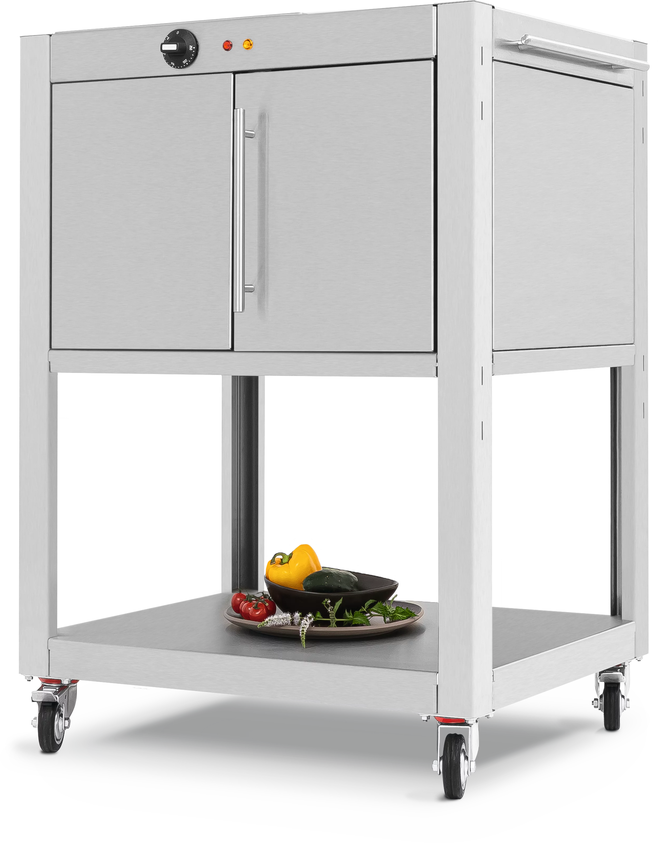 Teppinox GW2000 Basic grill trolley Schräg, Unten