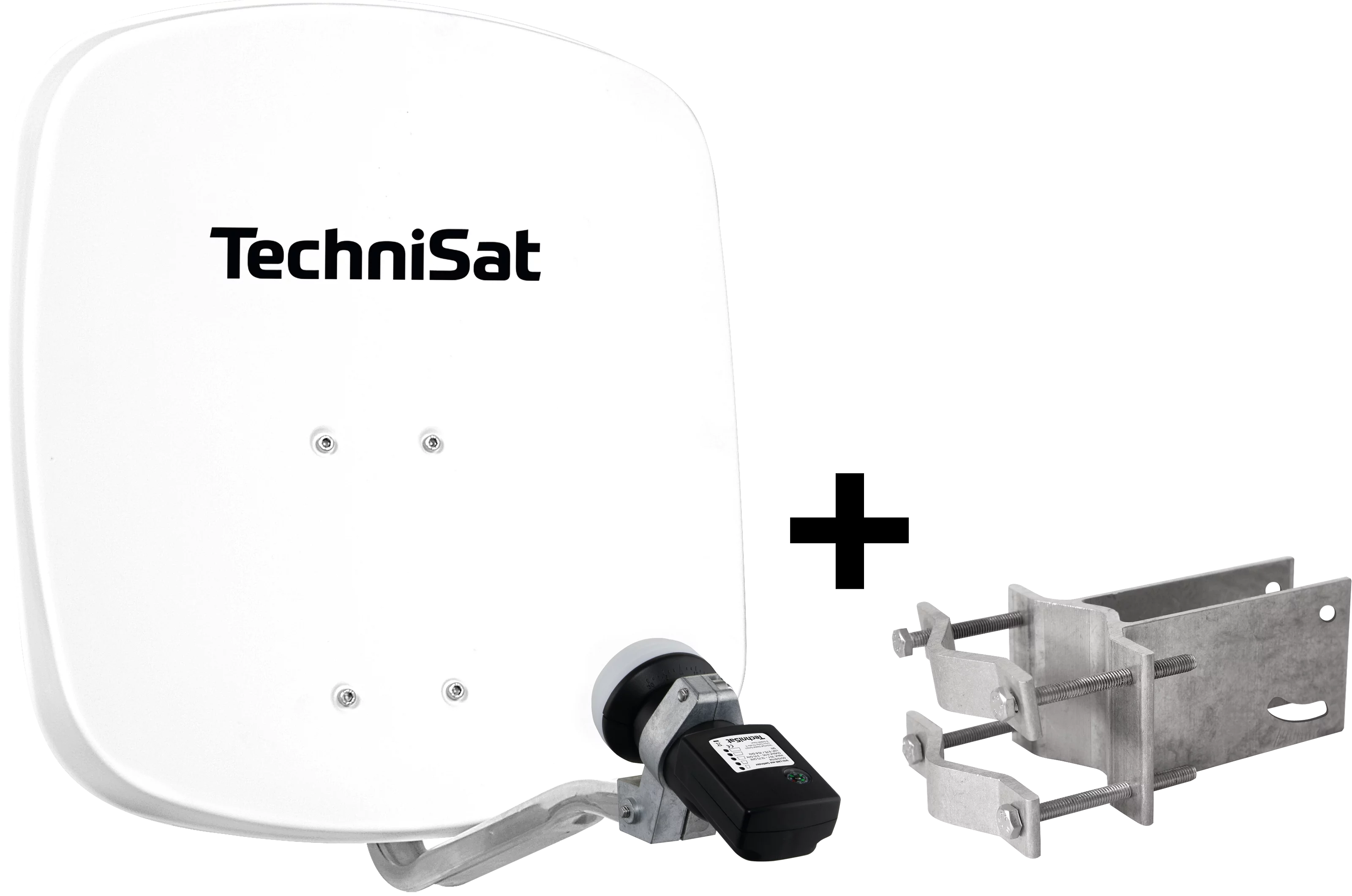 DIGIDISH 45, Satfinder V/H-LNB, A-R-F Frontal, Front