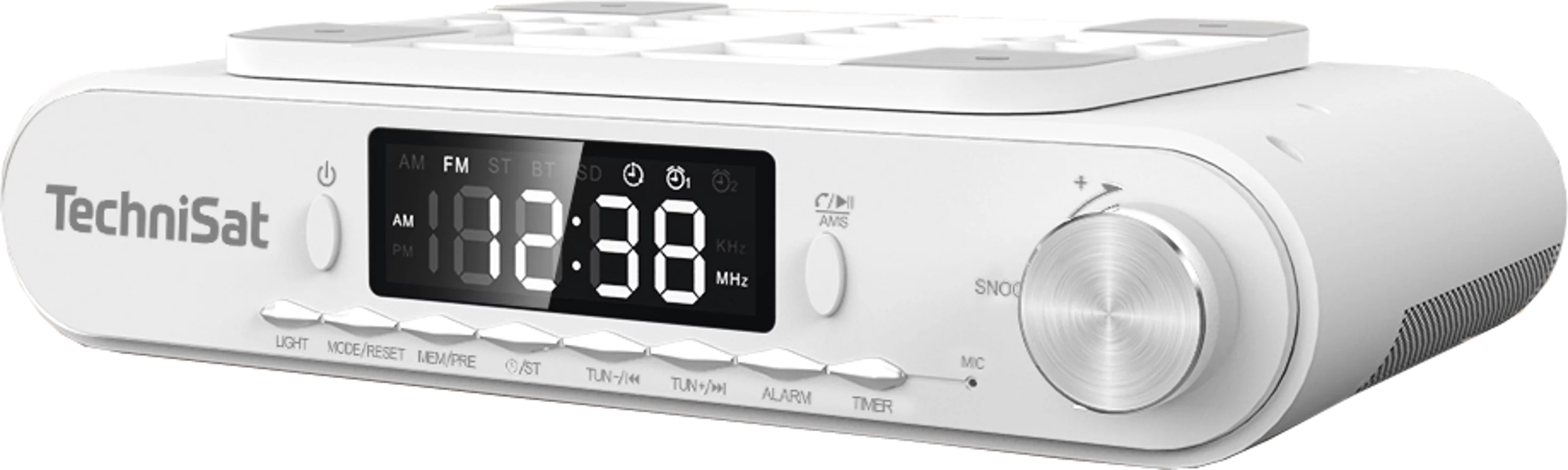 KitchenRadio, white Schräg, Rechts