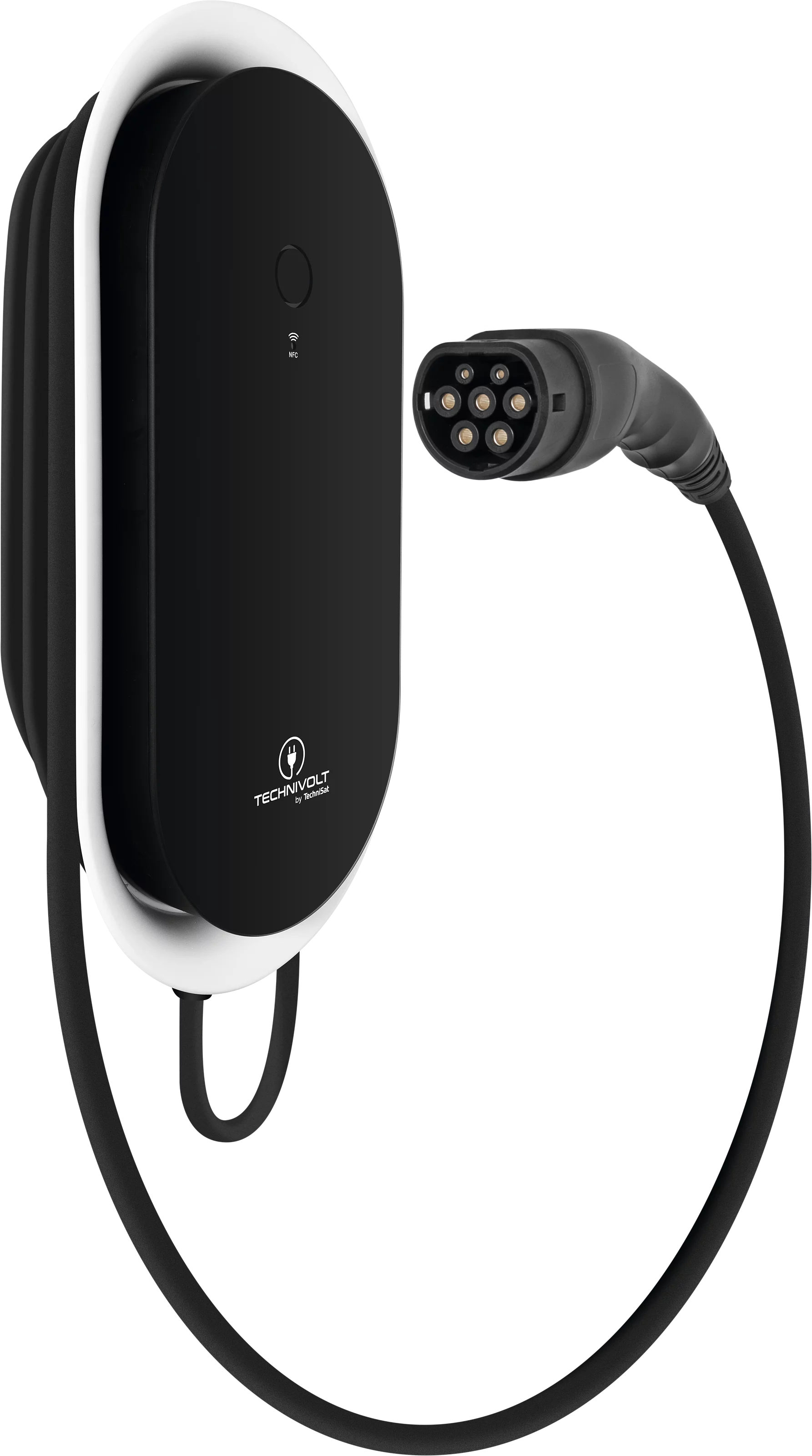 TECHNIVOLT 1100, 5 m charging cable Schräg, Rechts