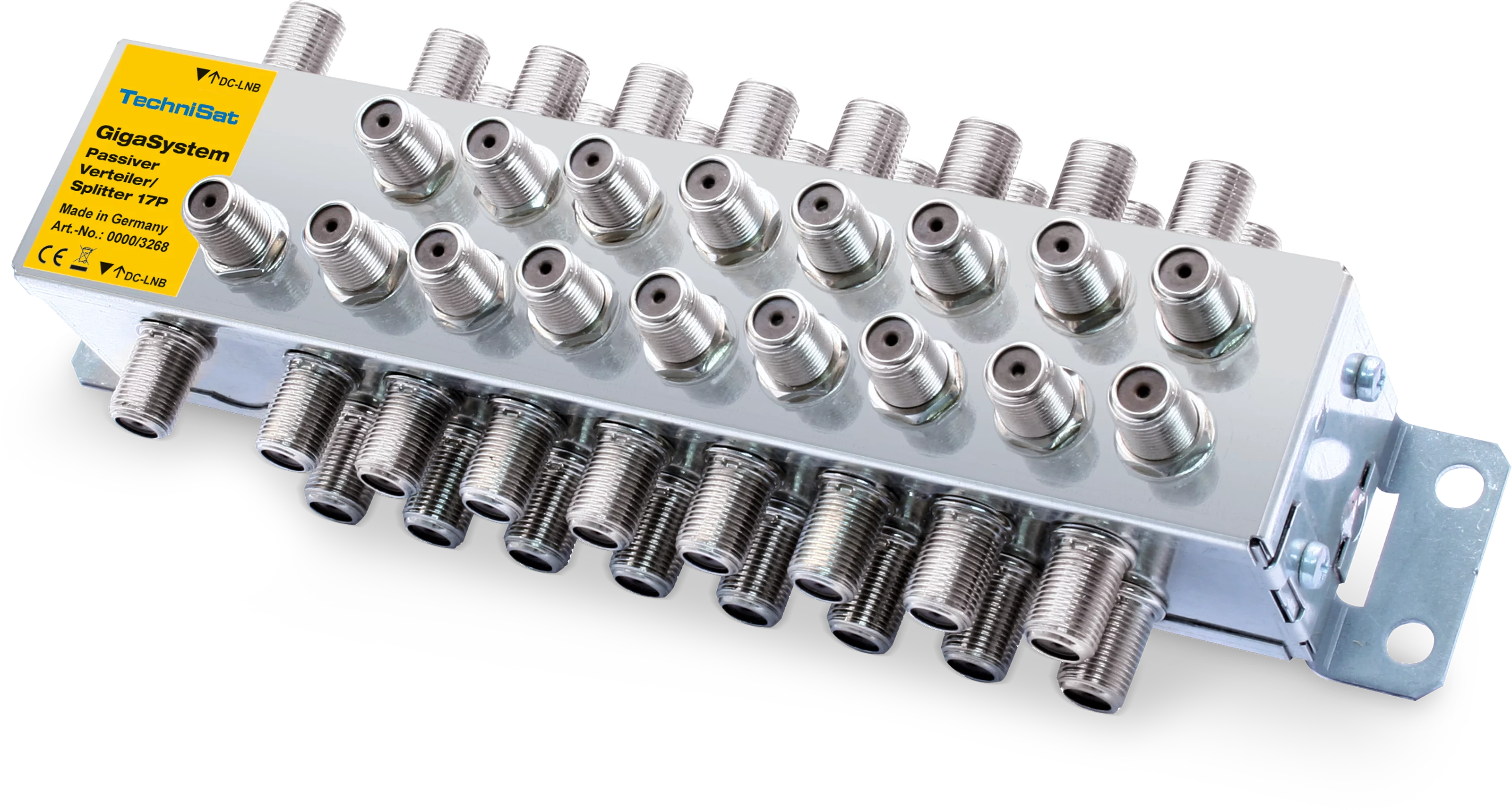 Passiver Verteiler 17P Schräg, Links