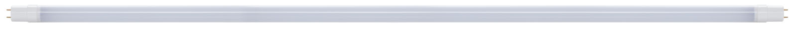 TECHNILUX Tube 120 cm, 18 W, milky Frontal, Front
