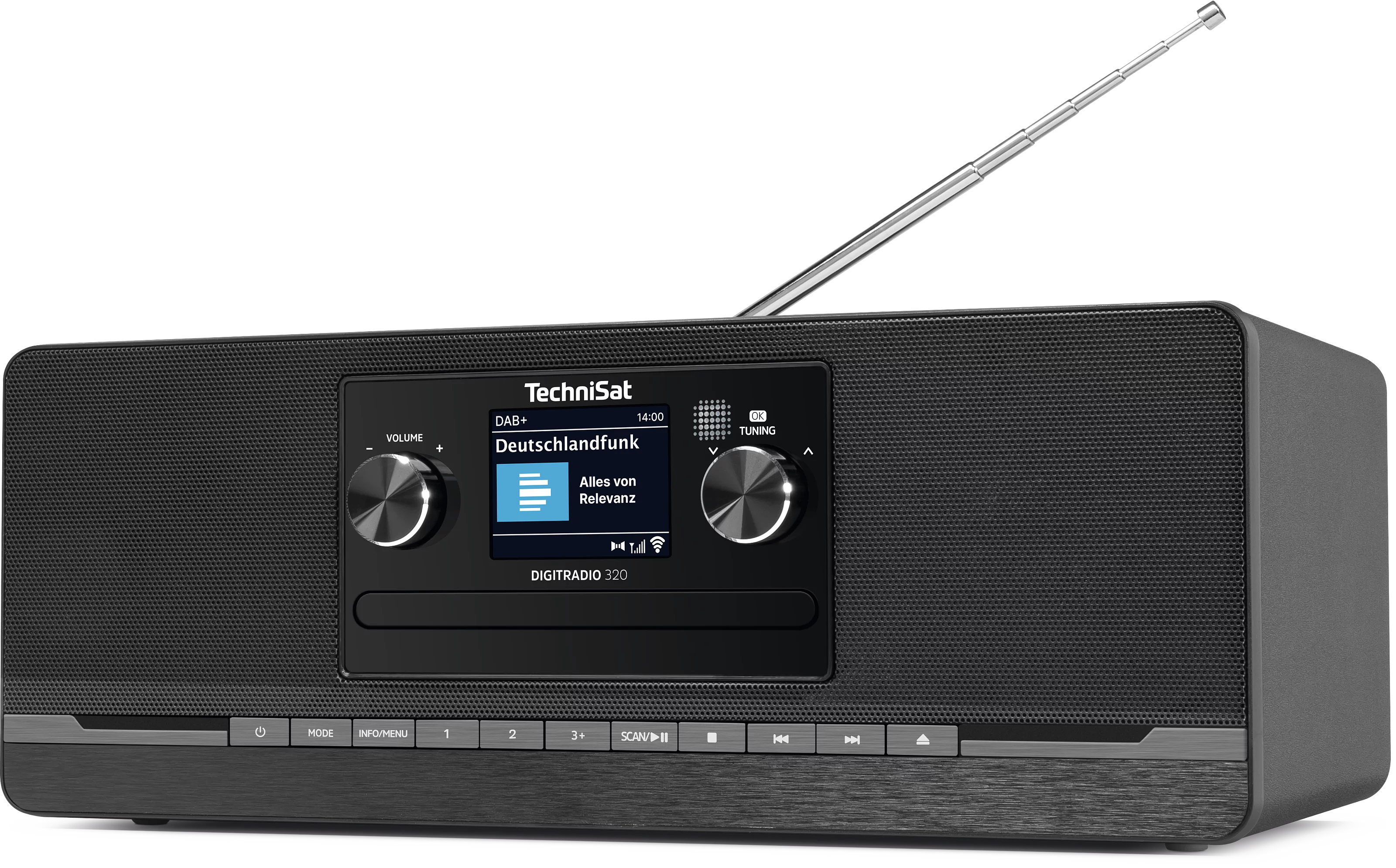 DIGITRADIO 320 Schräg, Links