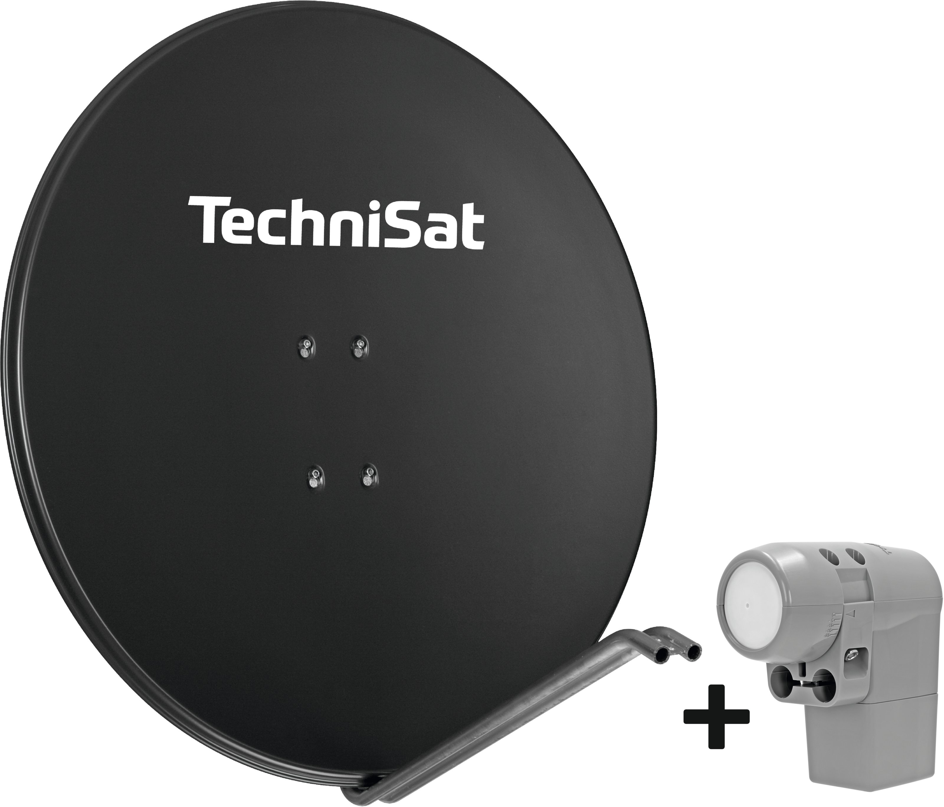 SATMAN 850, UNYSAT Quattro-Switch-LNB Frontal, Front