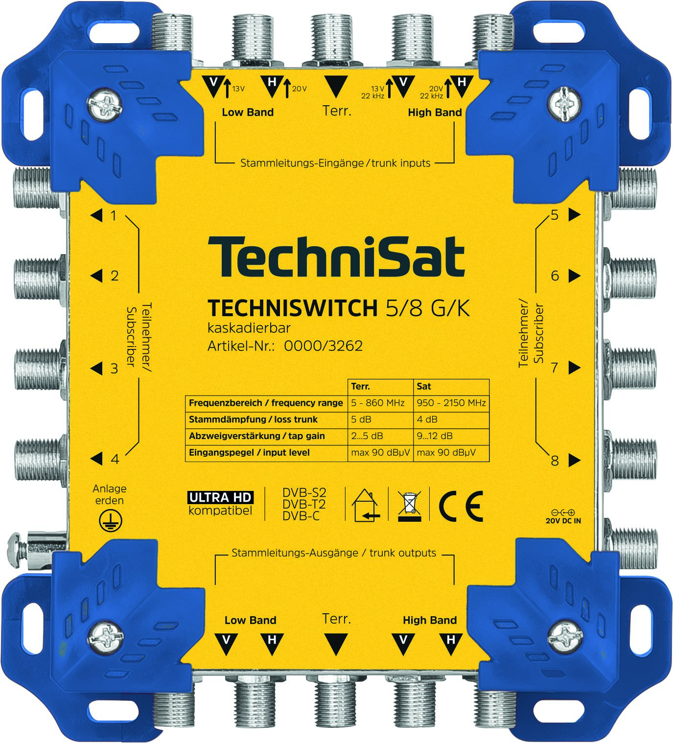 TECHNISWITCH 5/8 G/K